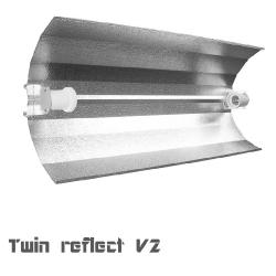 Twin-reflect 1000x450mm (2 lamps) hps or cfl;twin,HPS;CFL;réflecteurs;réflecteur 1000